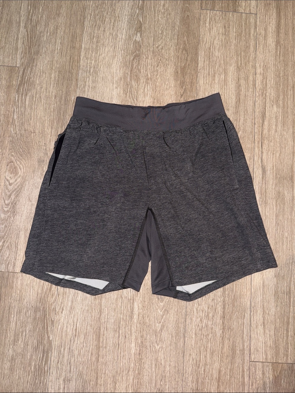 Men's Gray Lululemon Shorts - Picture 3 of 5